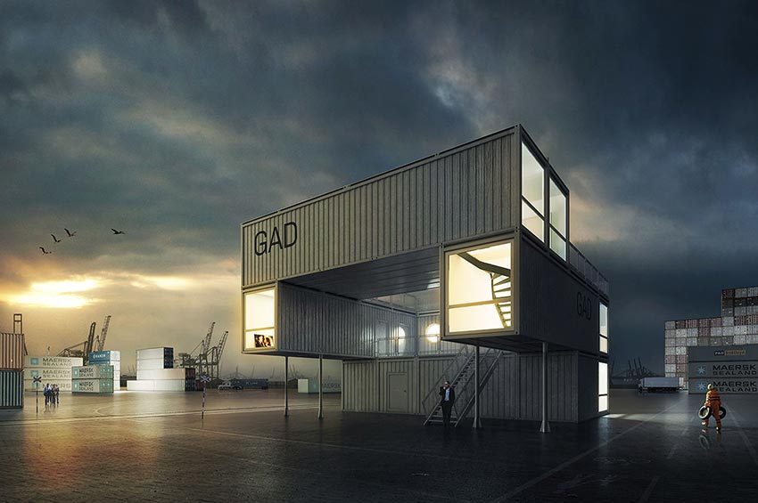 gad container art gallery