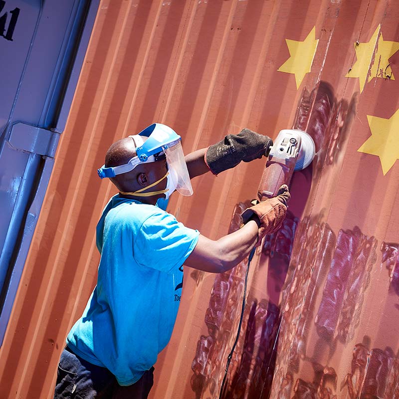 big box containers repairs