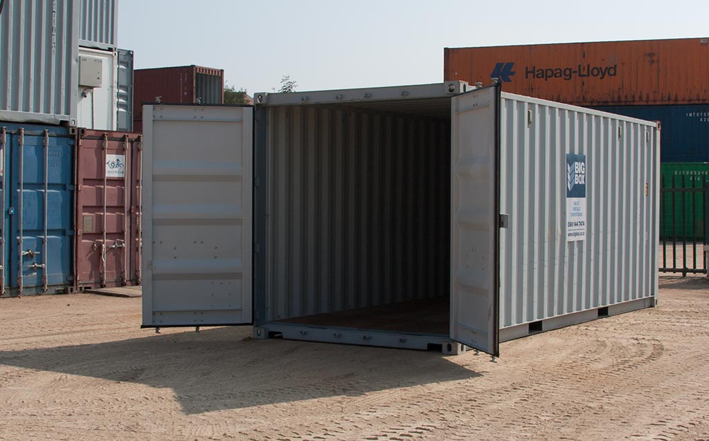 big box shipping containers