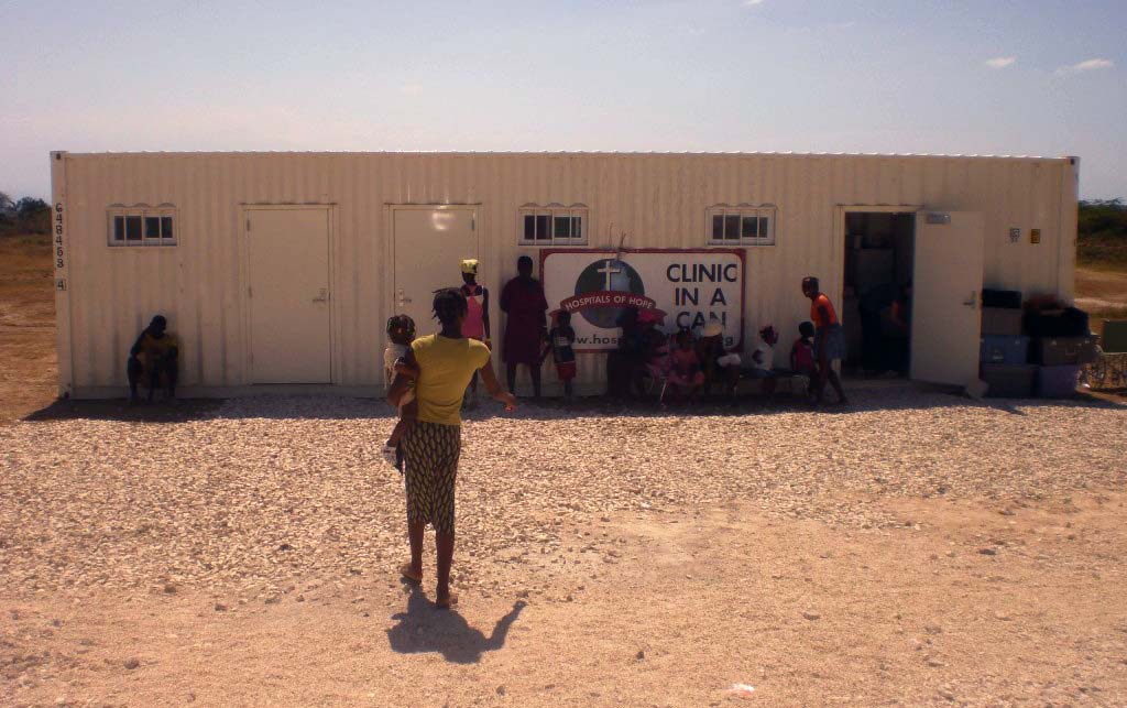 clinic in a can haiti