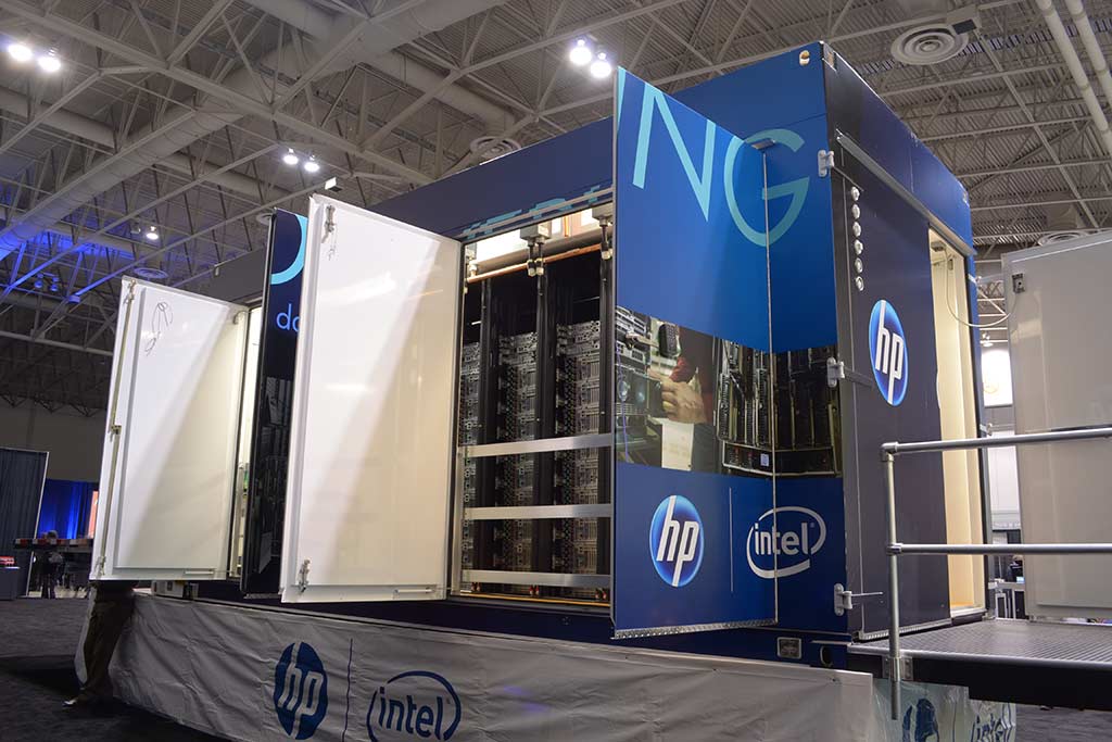 hp data centre center container