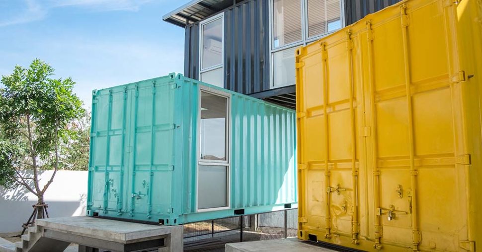 shipping container conversion