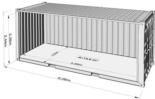 steel container specifications