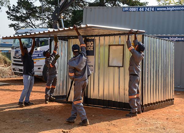 construction site sheds for rent big box containers