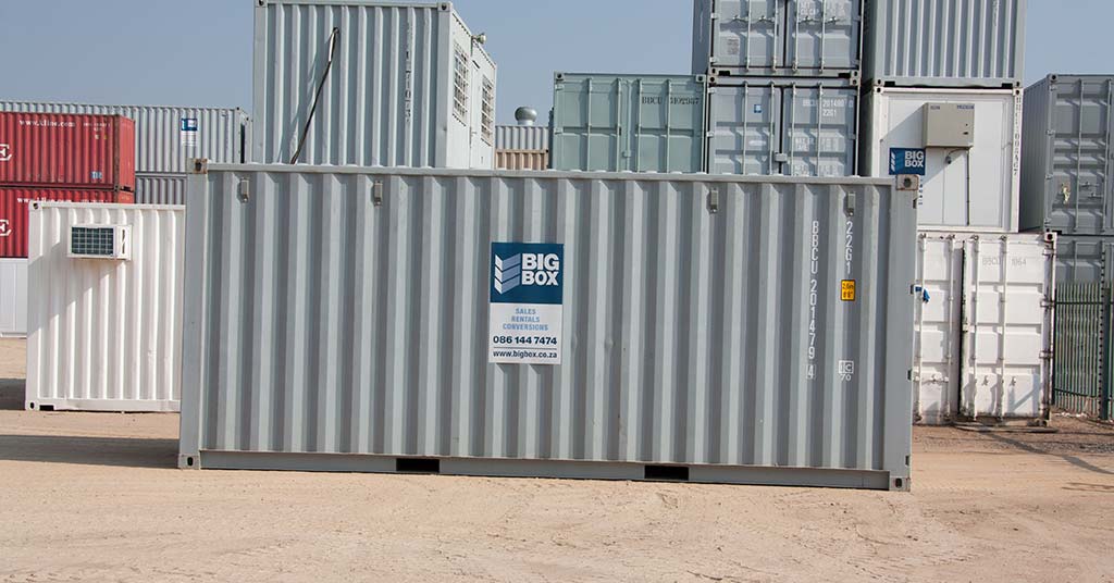 big box steel containers