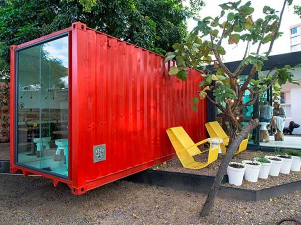 shipping container coffee shops