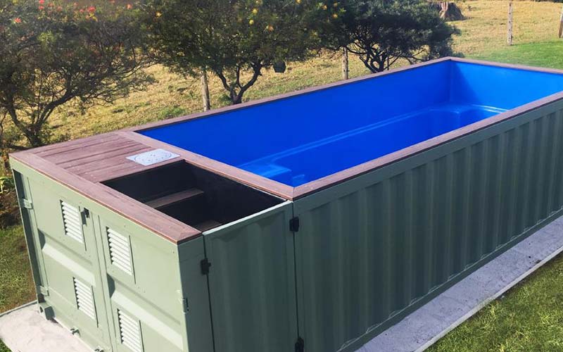 shipping container pool