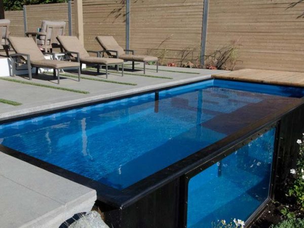 shipping container pools