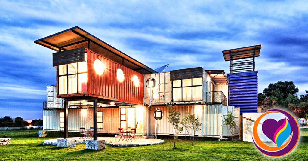 new jerusalem children's home shipping containers