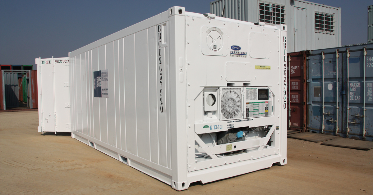 refrigerated containers for sale & hire reefer containers