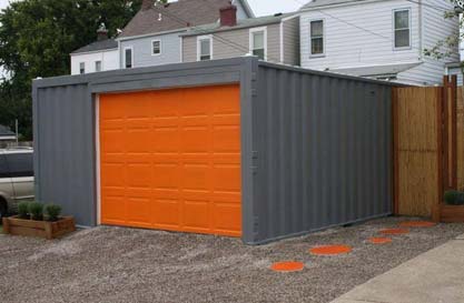 shipping container garage