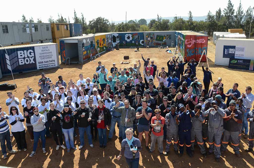 big box mandela day group shot