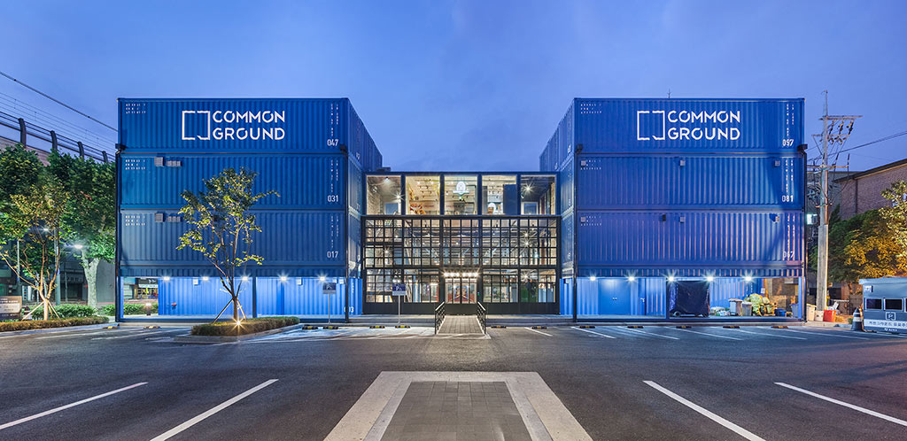 common ground Shipping Container Shopping Centre