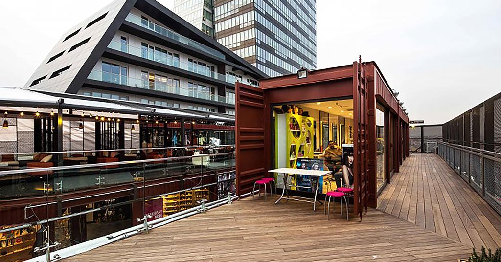 Trump Cadde Shipping Container Shopping Centre