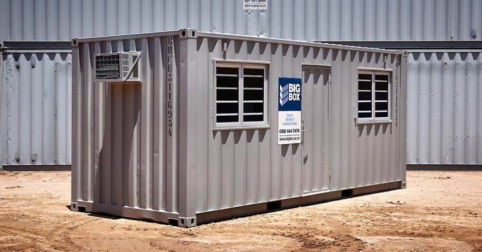 shipping container office