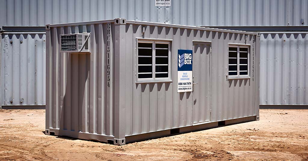 shipping container office