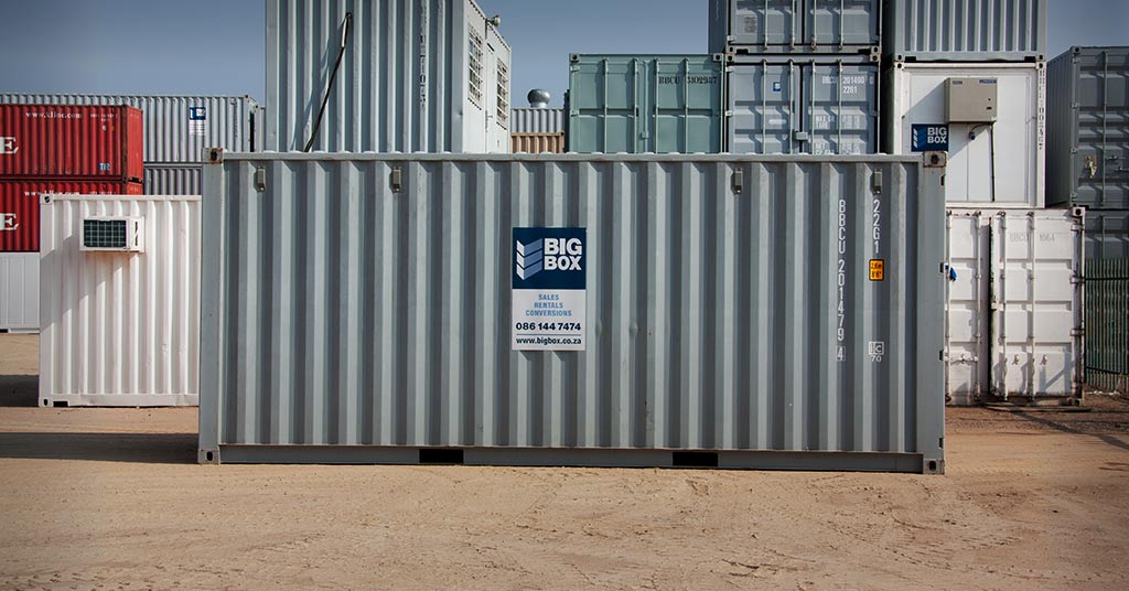 used shipping container