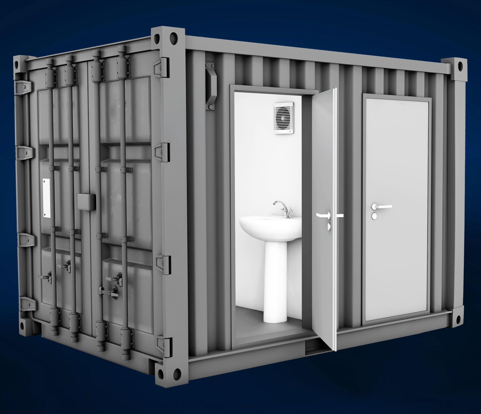 ablution containers for rent